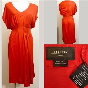 Anthropology DELETTA A-Line Dress